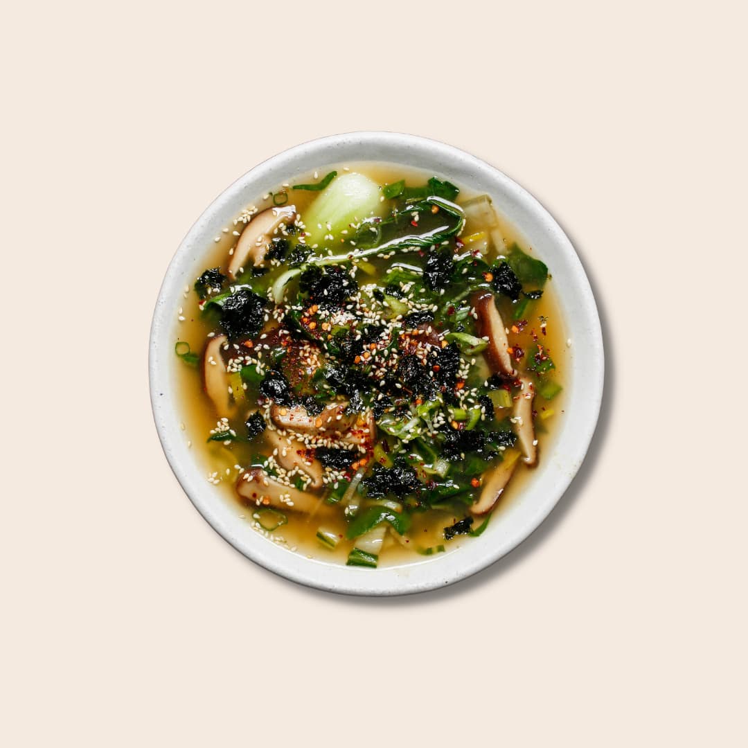 Kitchen Bloody Kitchen: Zuppa di miso con shiitake, bok choy e lemongrass