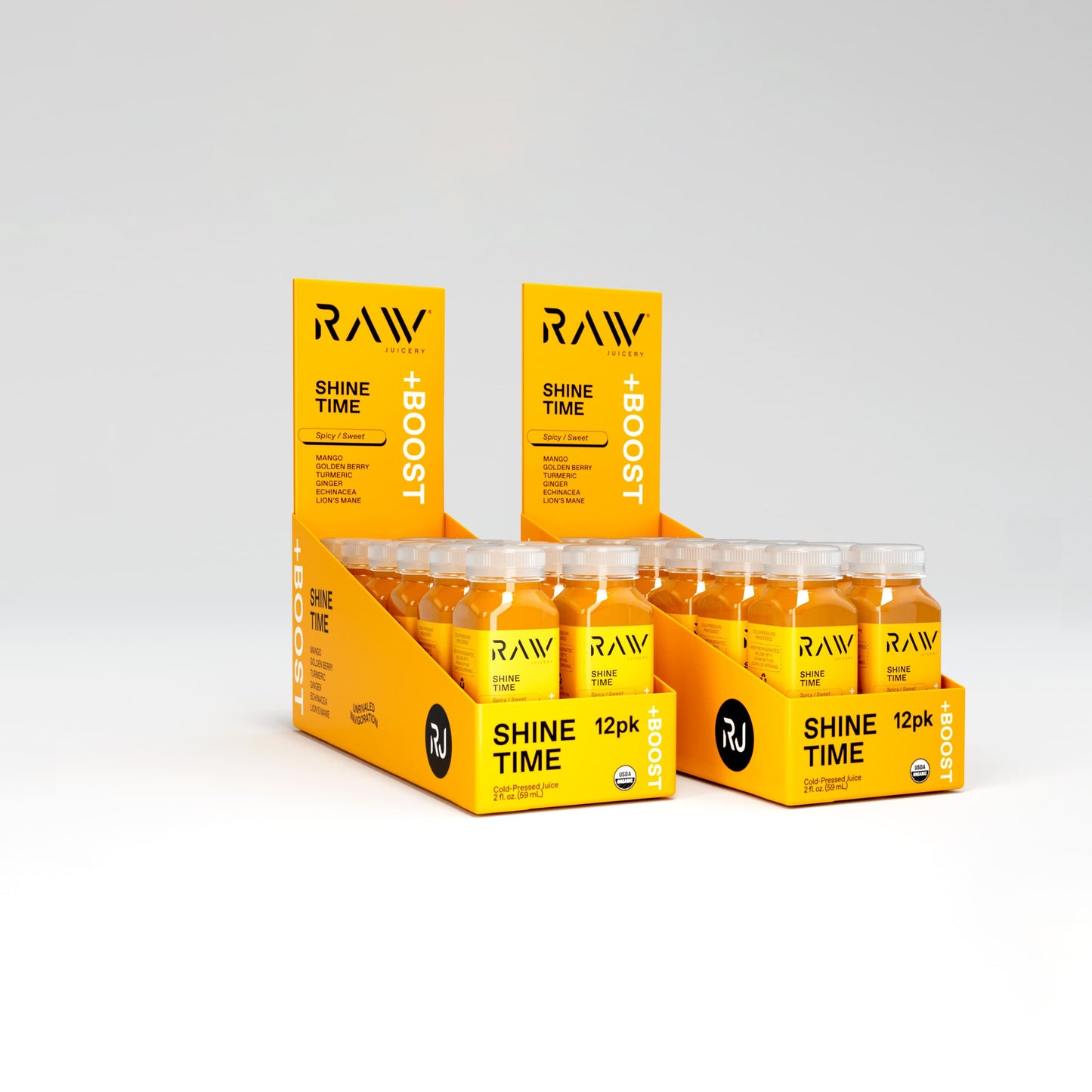 turmeric cold pressed juice pack