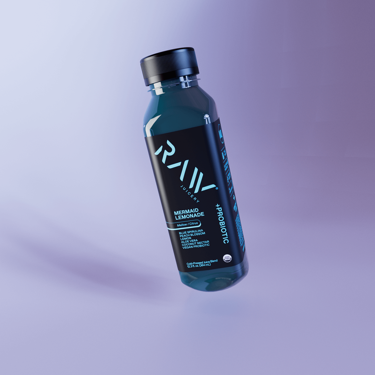blue spirulina lemonade