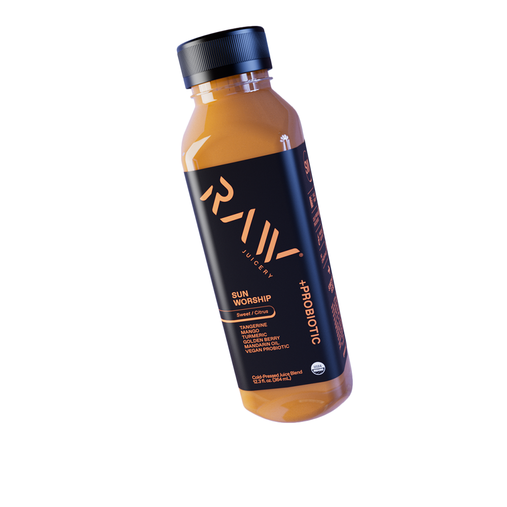 cold pressed tangerine juice