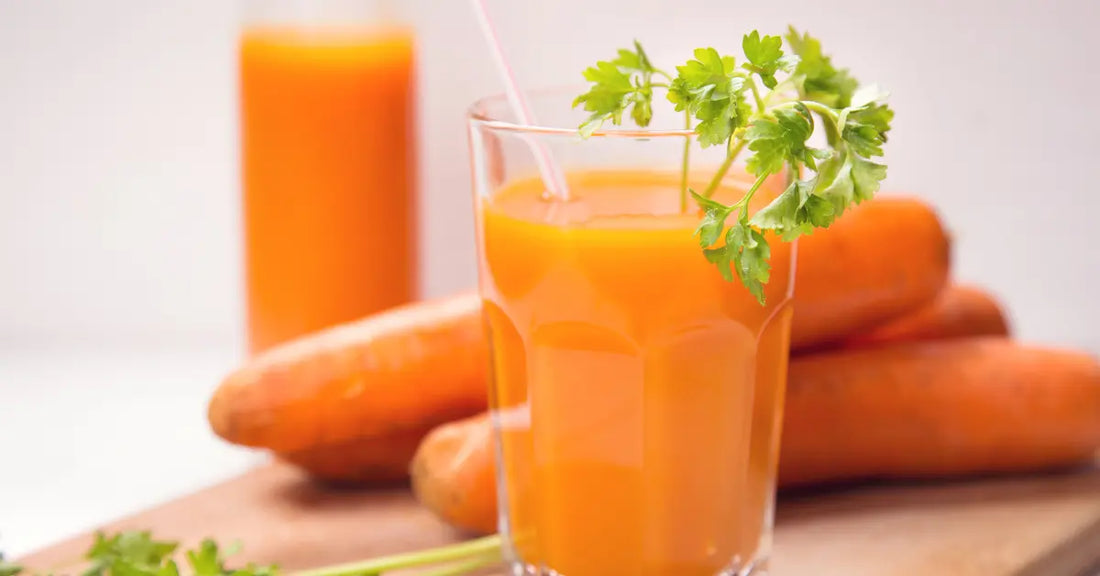 Cold-Pressed Carrot Juice